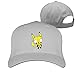 Produktbild Nubia Cartoon Gir Unisex Schirmmütze Flexfit Hat schwarz, Herren, asche