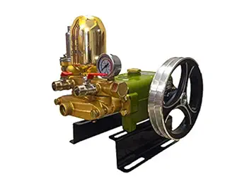 BALLOREX NATRAJ AS-530AL 3-Piston Japanese Technology Tractor Mounted/Motor operated Agriculture Sprayer Pump for Farming and Plants with 8 Inch Pulley (Only Pump)