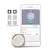 Produktbild Famisafe Key Finder, Nut 3 Phone Finder Anti-Lost Bluetooth-Ortungsgerät für Schlüssel, Brieftaschen, Taschen mit App-Steuerung, kompatibel mit iOS und Android (Golden)