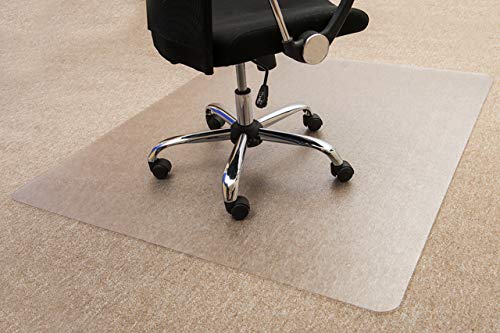 Preisvergleich Produktbild STAPLES Bodenschutzmatte, Teppich, PC, 120 x 150 cm, farblos, transparent