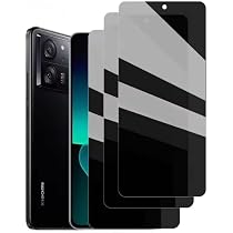 Zonyee 3er Pack Sichtschutzfolie Für Xiaomi Redmi Note 9S/9 Pro/9 Pro Max – 9H Gehärtetes Glas, Anti-Spy & Kratzfest