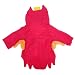 Magideal Animal Baby Robe Hooded Adorable Baby Bathrobe Soft Cotton Red owl RS.650.00