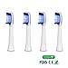 Produktbild oral-q Standard Ersatz Bürstenköpfe Kompatibel mit Elektrische Zahnbürste Oral F Pulsonic (SR32–4), 4 PCS (1 Pack)