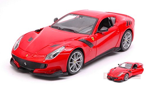 SCALE MODEL COMPATIBLE WITH FERRARI F12 TDF 2016 RED 1:24 BURAGO BU26021R