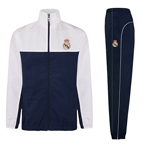 Real Madrid - Chándal oficial para niño - Chaqueta y pantalón largo - 10 años