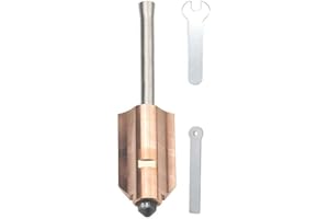 YUYUEMI Ulepszona dysza do drukarki 3D Flashforge AD5X, głowica drukująca, szybkie nagrzewanie, odłączana dysza AD5X ze stali hartowanej 0,25/0,4/0,6/0,8 mm (0,6 mm)