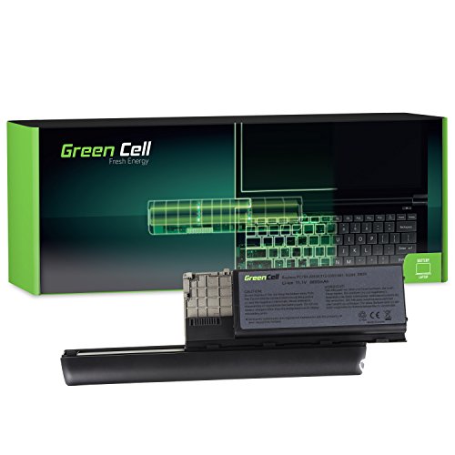Green Cell® Extended Serie PC764 / JD634 Laptop Akku für Dell Latitude D620 D630 D631 und Dell Precision M2300 (9 Zellen 6600mAh 11.1V Silber)