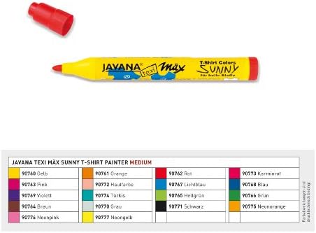 Neon Fabric Paint Pen, Fabric Pen Javana Fabric Paint Neon Pink
