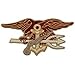 Produktbild eagleemblems patch-usn, Dichtung Trident (Desert) (10,2 cm)
