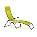 Produktbild Fiam Jan Kurtz Samba Pistazie Limegruen fiam 493271 Terrassenliege Saunaliege Relaxliege Design Aluminium mit Textilene design Matthias Philipps