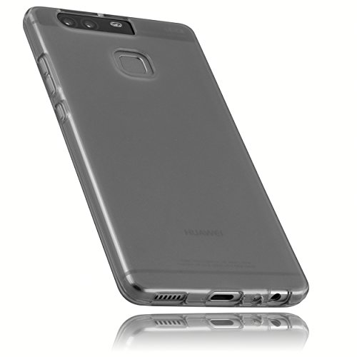 Preisvergleich Produktbild mumbi Schutzhülle Huawei P9 Hülle transparent schwarz