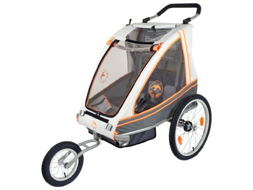 Preisvergleich Produktbild Blue Bird Kinderanhänger Zweisitzer, Dual, Gefedert, 65961