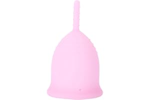 HURRISE 3 Colors Menstrual Cup, Collapsible Reusable Medical Silicone for Menstrual Cups for Women Hygiene Period [L- # 2]