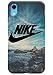 Produktbild WorldSell Flexible Silikon Schutzhülle Ultra-Slim Gel TPU Bumper Cover Durchsichtige Rückschale Weiche Handyhülle für Apple iPhone XR Brands 016 Nike