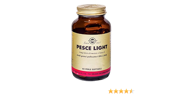 Solgar Olio Di Pesce Conc.60Ca - 70 g : Amazon.it: Salute e cura della  persona
