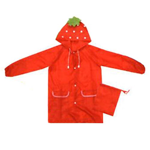 Juleya Principessa Bow Bambini Poncho Spesso Nylon Bambini Raincoat