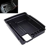 Color: negro Apoyabrazos Consola Central con Caja de Almacenamiento para X-Trail 2014-2017 automática