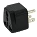 Produktbild Reiseadapter USA Reise Adapter Typ B Adapter Für Amerika Kanada Thailand Mexiko(Schwarz)