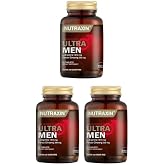 Nutraxin Ultra Men 60 Tablet, Erkekler İ&ccedil;in Vitamin Takviyesi, 3 Al 2 &Ouml;de
