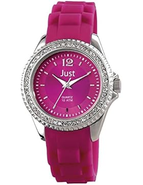 Just Watches Damen-Armbanduhr XS Analog Quarz Kautschuk 48-S3858-DPR