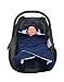 HOBEA Baby Seat Wrap Blanket (Small, Blue with Cars)