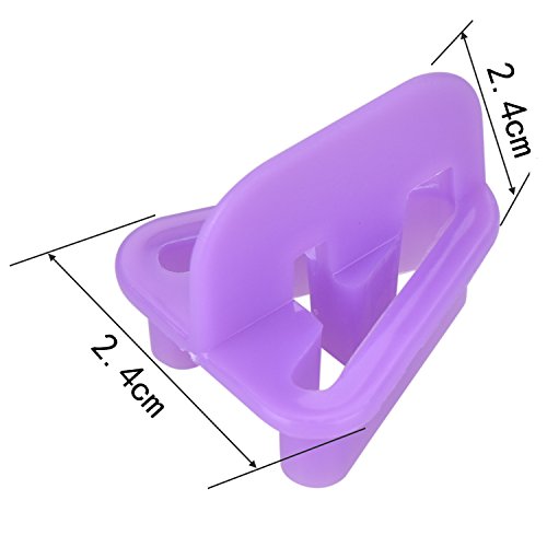Fondant Ausstecher Buchstaben, eLander Alphabet Ausstecher/ Ausstechformen für Fondant [40 Teile] – mit Zahlen, Satzzeichen und Buchstaben – Backzubehör Kuchendekoration, Modellierwerkzeug, Ausstechformen - 4