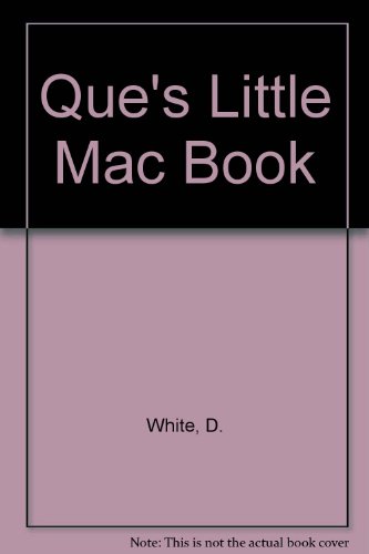 Preisvergleich Produktbild Que's Little Mac Book