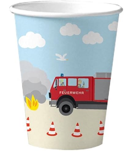 Bauernhof Partybecher Set - 8 Stück Für Kindergeburtstag Mit Tieren