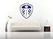Price comparison product image Leeds United Football Club Emblem Crest Logo Vinyl Sticker Mural Decal Transfer Stencil (Dark Blue)