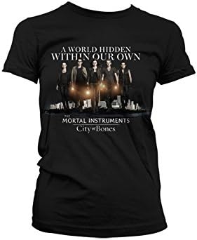 Officially Licensed Merchandise A World Hidden Within Our Own Girly T-Shirt (Black), Large