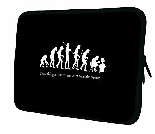 LUXBURG 8 – 17,3 Zoll Notebooktasche Laptoptasche Tasche aus Neopren Schutzhülle Sleeve für Laptop / Notebook Tablet Plus Free Mouspad! Für Apple, Acer, Chromebook, Dell, HP, Lenovo, Samsung Laptop - 2
