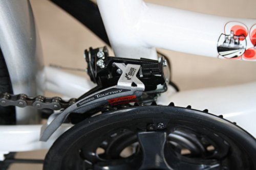 26 Zoll Fahrrad 18 Gang Shimano Kettenschaltung StVZO tauglich Rot mit ALUFELGEN - 3