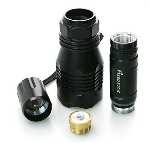 Sunmoch LED Jagd Taschenlampe GRÜN-LICHT Jagdlampe Ultra-Langstrecken grün Licht Jagd Taschenlampe für Wandern, Camping, Selbstverteidigung, Suche, Jagd, tägliche Beförderung, Nachtfahrt, Höhlenforschung, Nachtfischen, Patrouillen. - 8