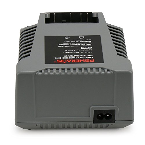 POWERAXIS 3A Ladegerät für Bosch 14.4V-18V Li-ion Akkus ersetzt AL1860 2607225322 2607336078 - 5