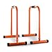 Produktbild Capital Sports Alongs Parallettes Core Trainer Fitness (Equalizer, Stahlrohrgestell, Griffpolster, Tragfähigkeit 180 kg, platzssparend) Orange