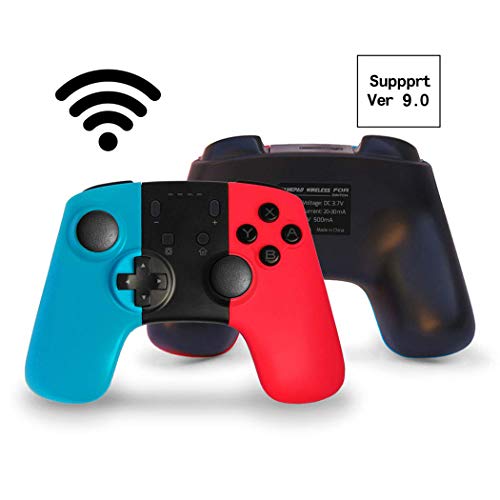 JFUNE Switch Controller 9.0, Pro Contrôleur Manette sans Fil pour Nintendo Switch, Bluetooth Gamepad Wireless Switch Pro Controller
