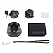 Produktbild removu rm-k1 X Premium Zubehör Kit mit externem Mikrofon, Dockingstation, Objektivschutz, schützen Film, sauberere und Handschlaufe - Schwarz (6 Stück)