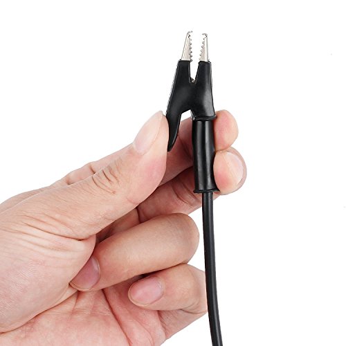 Multimeter Messleitungen Test Leads 1 Paar 15A 3.3Ft Bananenstecker zu Krokodilklemme Testkabel Test Kabel Sonde für Multimeter 1M 4mm Heavy Duty Multimeter Leads - 6