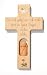 Produktbild Kinderkreuz Buchenholz Taube mit handgearbeitetem Tonengel