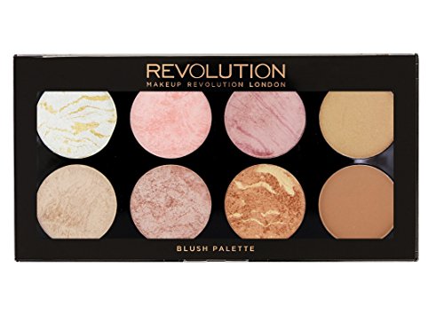 Makeup Revolution Palette Ultra Blush Palette Golden Sugar - 5