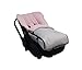 Produktbild Warmer Baby Winter Schlafsack für die Autoschalle Winterfußsack universal (hell grau/rosa)