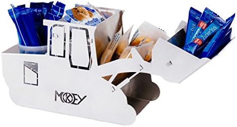 Mokey® Wheel Loader Milk and Sugar Dispenser Dispenser and Pen Holder (Pen Holder Organizer)