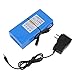 Produktbild Redstrong 20000mAh 10,8V-12,6V DC Lithium-Ionen-Polymer-Akku mit Arbeitsanzeige + AC Power Charger US-Stecker blau