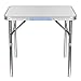 Produktbild cooshional Campingtisch Klappbar,Tragbare Klapptisch,Gartentisch Ausziehbar aus Aluminium 60*45*55cm Gewichtskapazität 15kg