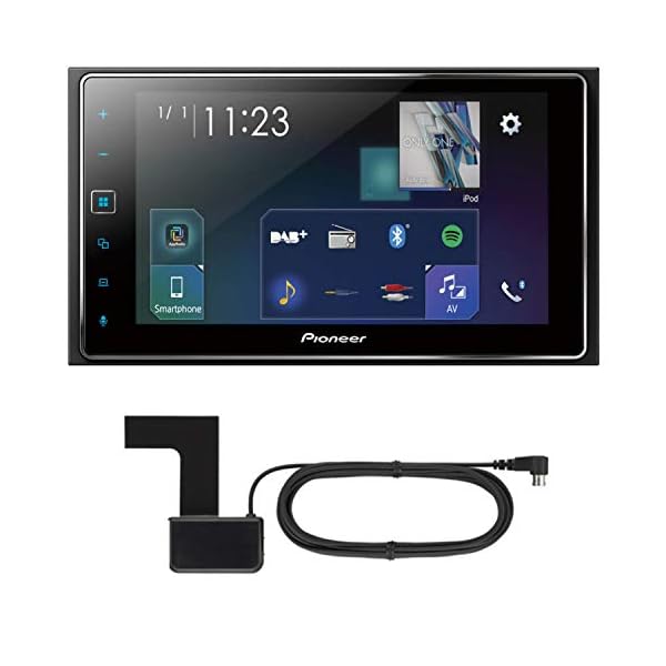 PIONEER SPH-DA130DAB AppRadio 2-Din Moniceiver Apple CarPlay Digitalradio USB inkl. DAB Scheibenklebeantenne
