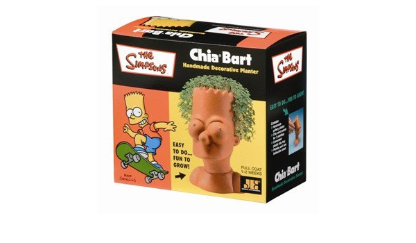 Joseph Enterprises Cp 053 16 Bart Simpson Chia Pet Case Of 16 Amazon Co Uk Garden Outdoors