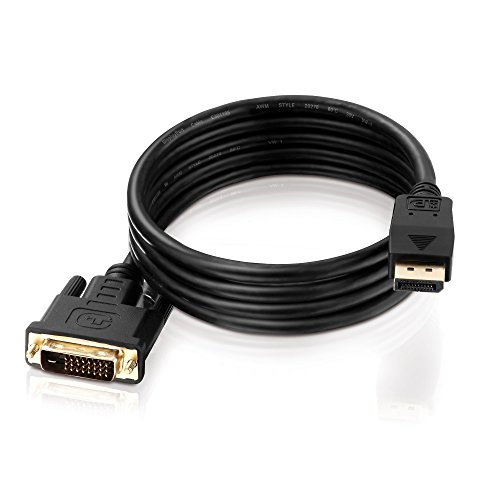 Sentivus DisplayPort auf DVI Adapter-Kabel 5m | Full HD (1080p), vergoldet, geschirmt | DP Stecker zu DVI-Stecker - 3