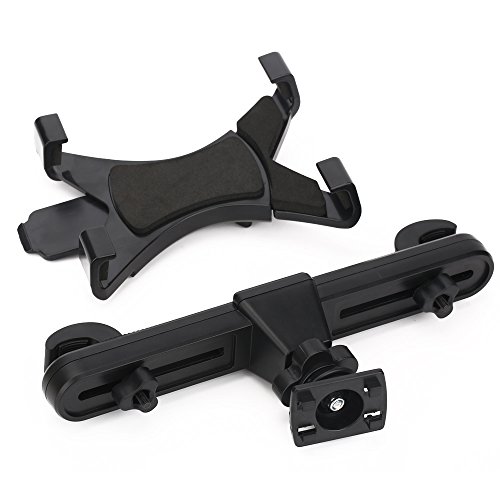 Auto Tablet PC Halterung,Foneso Universale Auto Rücksitz Kopfstütze Halterung Drehbare 360° Andere 7-10 Zoll Tablet PC,Schwarz - 2