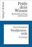 Image de Strafprozessrecht (Prüfe dein Wissen / Rechtsfälle in Frage und Antwort, Band 11)