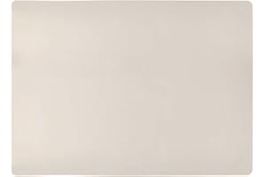 OLGS Alfombrilla de silicona de 40 x 30 cm para bebé, alfombrilla de silicona, alfombrilla para manualidades, mantel antideslizante, lavable, color gris, base de amasar, apto para lavavajillas, para